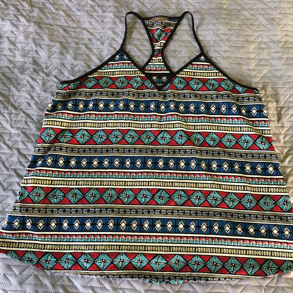 Colorful Plus size tank